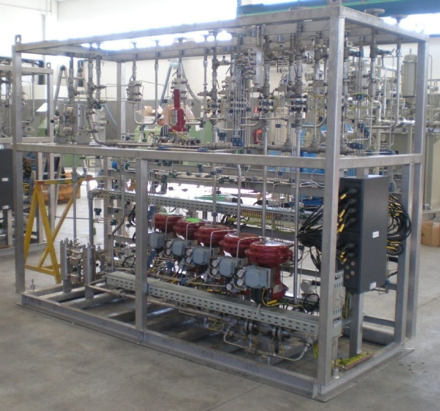 5 stage Compressor Gas Panel